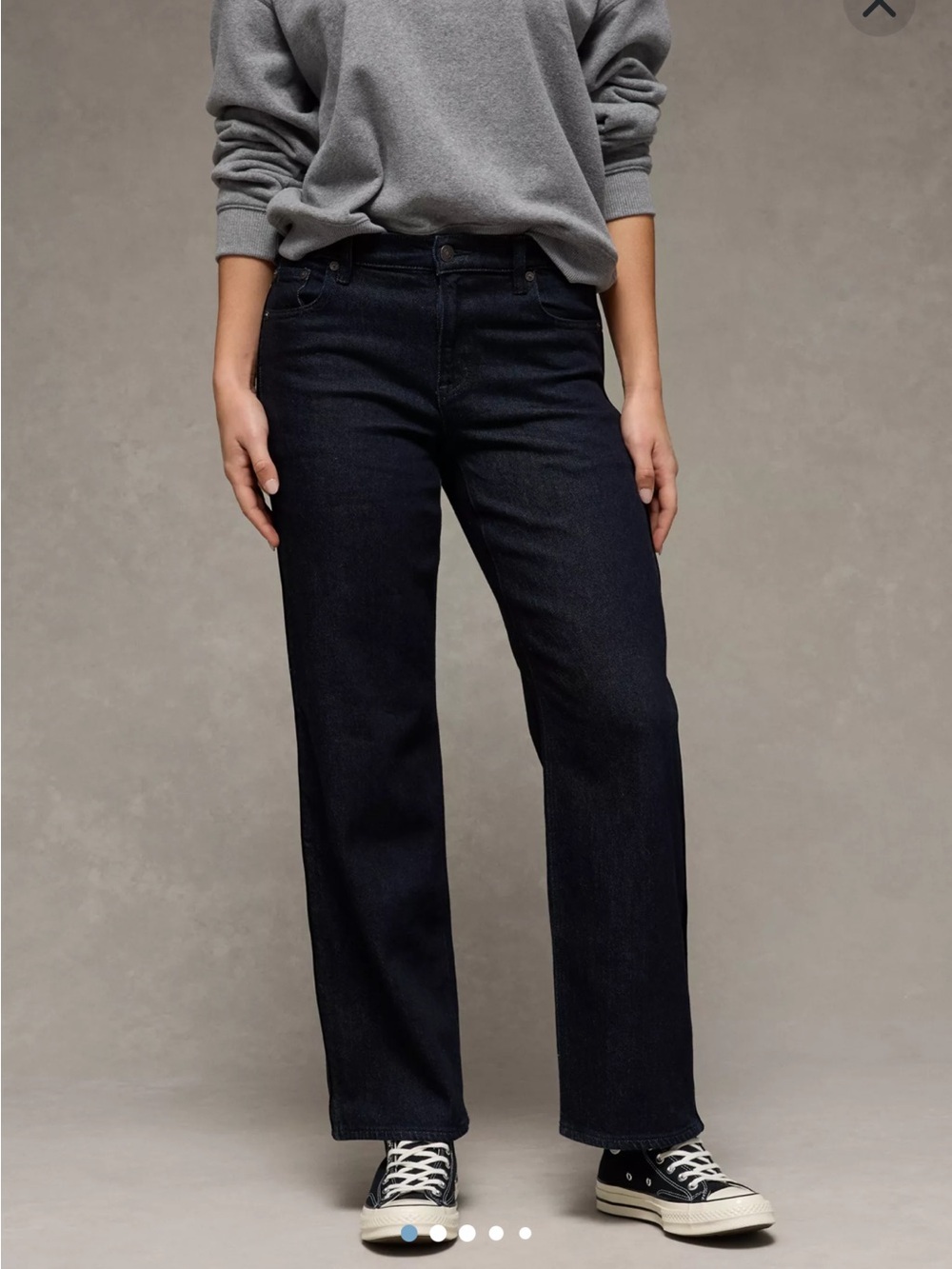 American Eagle Stovepipe Jeans Dark Indigo Size 12 Regular NWT